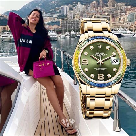 rolex georgina|Georgina Rodríguez's Exquisite Watch Collection: A Glimpse into .